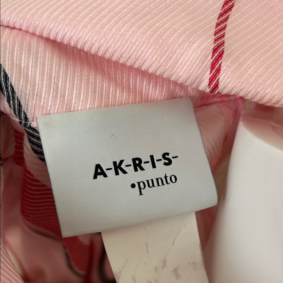 Akris Punto - Pink, Black, & Red Plaid Sleeveless Belted Dress - Picture 11 of 13